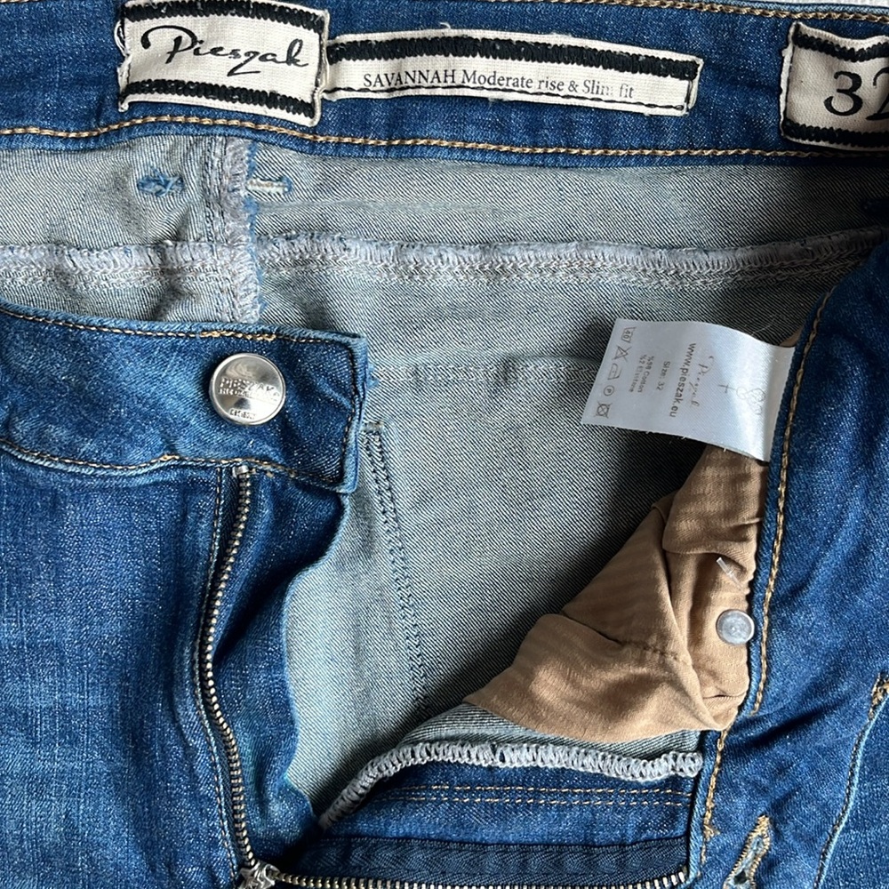 Pieszak Women’s Jeans‎ SAVANNAH Moderate Rise & Slim Fit Size 32